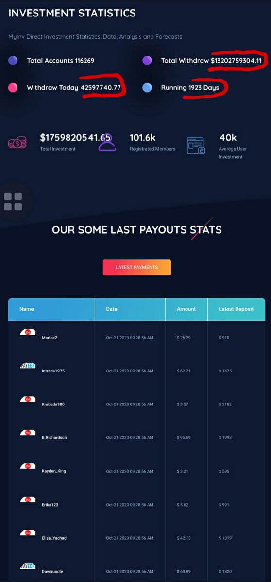 Mahyarm72_MY's tweet photo. 💎 Best investment site with Special Offers &amp; Profit after First Deposit 💎

📅 Running days: 1923

➖ Minimum investment: $10

💹 Payment Methods:
PerfectMoney,Payeer,Bitcoin,Ethereum &amp; Bitcoin Cash

👥 Referral Commission:
1%-10%

🔗 https://t.co/3rPbmbAN4n

#BTC #Ethereum $USD https://t.co/mRHJI7Ry87