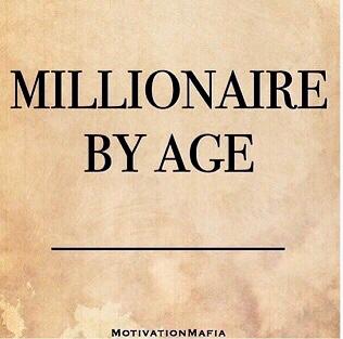 BY WHAT AGE ARE YOU GOING TO BE A MILLIONAIRE ?

Link in bio!
#millionainaires #millionairemotivation #millionaireage #success