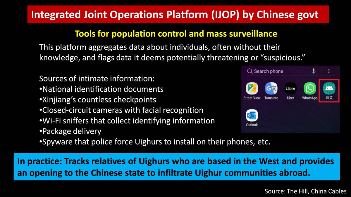@TheEconomist @John_S_Phipps #Uyghurs are living under the fear imposed by CCP no matter in East Turkistan or elsewhere on the planet