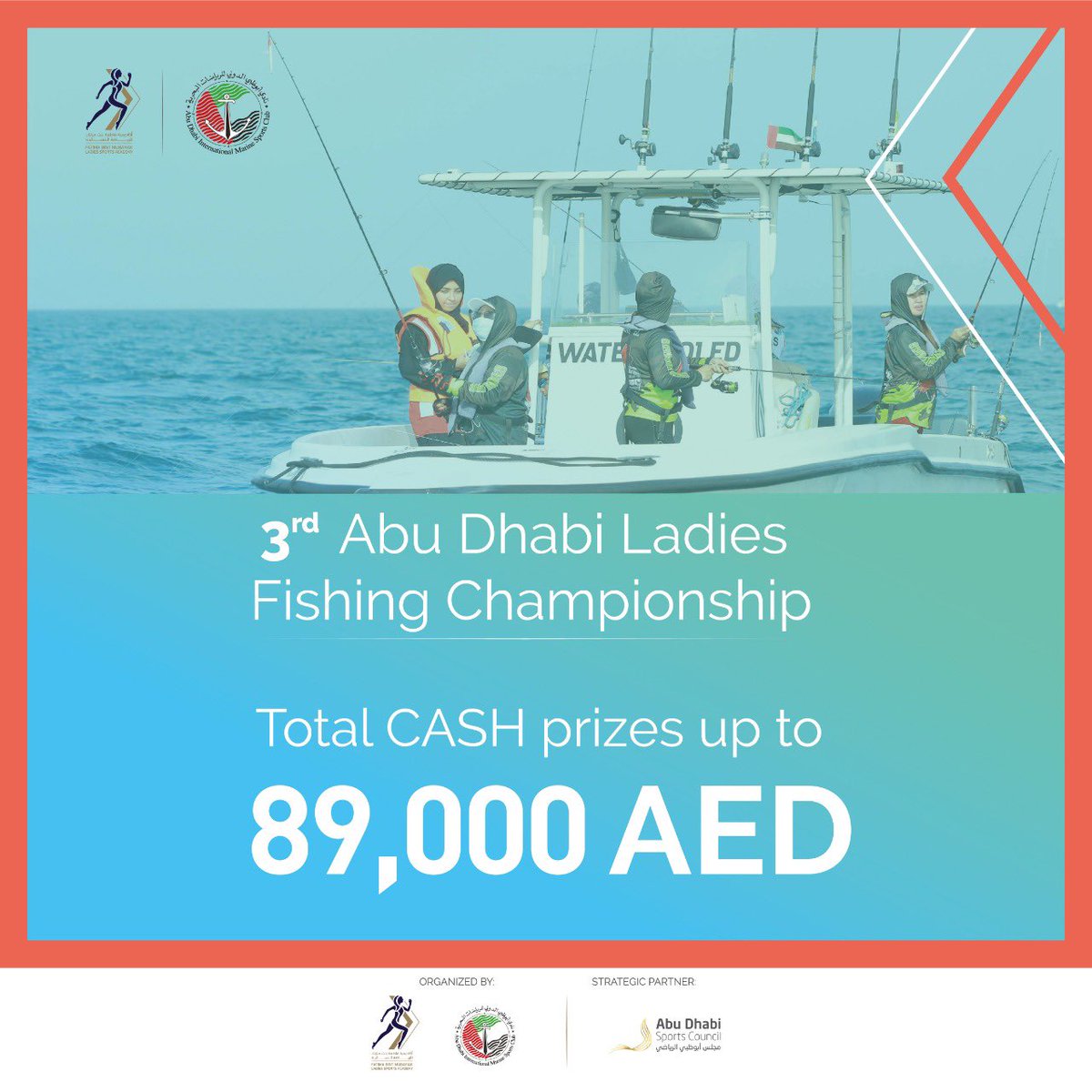 Incredible cash prizes await the winners of our 3rd Abu Dhabi Ladies Fishing Championship. Are you ready?
#MovingForward #UAESports #FBMA #AbuDhabi #InAbuDhabi #ADFBMA #fishing https://t.co/B11aTgDnHz