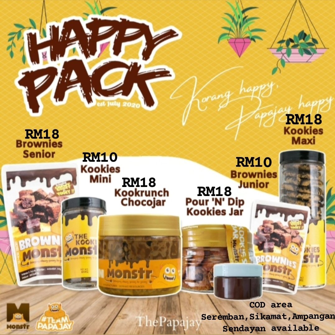 smilelosa99's tweet image. Thanks bang anep! 😍
Hai gaiss klau berminat nak order produk from Monstr bleh dm saya ❤️🤗 Set Srikandi available dgn RM26 sahaja, ada 3 jnis chocojar dlm 1 box : kookies with coklat premium,chocojar with hazelnut spread,kookies red velvet with white coklat