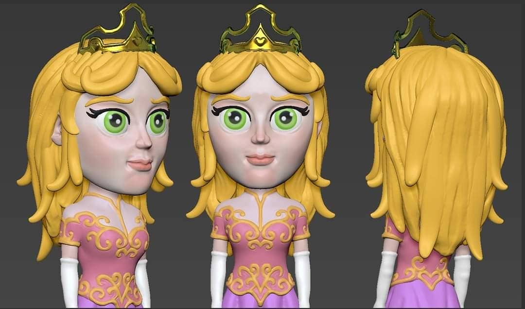Sculptember
Day 21
tematic "Beauty"
Decidimos hacer a Aurora a la que, si bien bella era la eleccion natural u ovbia, Aurora recibio el Don de la Belleza al nacer :)
#sculptember #sculptember2020 #zbrush #Aurora #Princesa #belladurmiente #funny #hesamael #tridimagina https://t.co/W6oxUNH4DA
