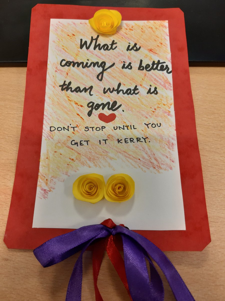 So touched by this that my lovely team mate made for me.  Thank you <a href="/LinishaCharley/">Linisha </a> ❤😘