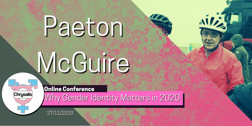 Still taking positive discussions around gender across the country, @TourDeTrans cyclist Paeton McGuire joins us at the conference. Book your place here: eventbrite.co.uk/o/chrysalis-16… #CyclingLife #lejog #tourdetrans #lgbtsports