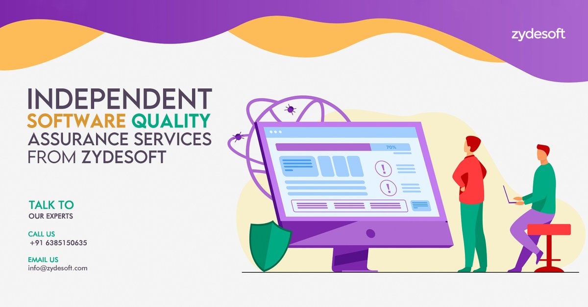 zydesoft's tweet image. ZydeSoft offers various quality assurance services to deliver secure and reliable applications. The testing process of @zydesoft  ensures the applications are working as per the client expectation. 
Website - zydesoft.com

#Automationtestingexperts #Automationtesting