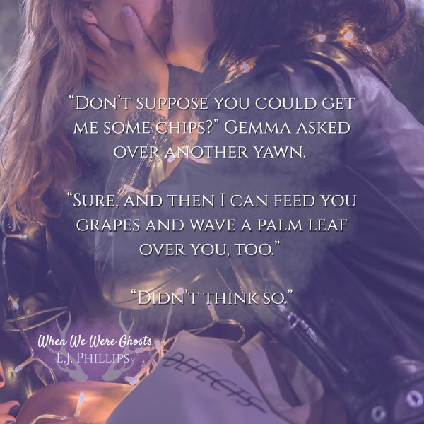 ValkyrieMind's tweet photo. Today let’s talk about WHEN WE WERE GHOSTS by @ellenjanewrites! It is my current read and oh my god guys, it is GOOD and it is SAPPHIC!!!!! https://t.co/ftajoqj72K