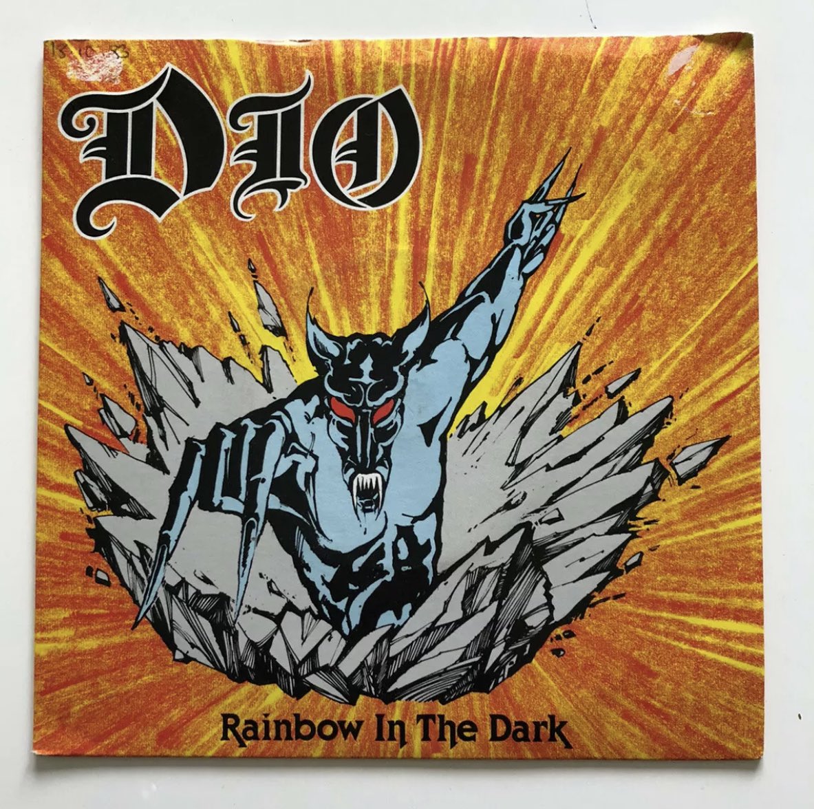 OfficialRJDio's tweet image. 37 years ago today! The Rainbow In The Dark single was released on Oct 21, 1983!