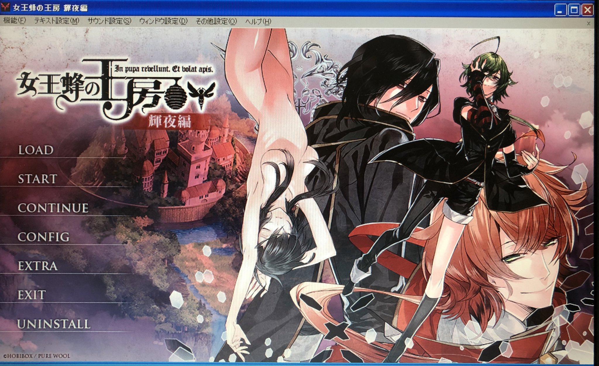 女王蜂の王房 めのう編 輝夜編 pc ソフト 乙女ゲーム 特典