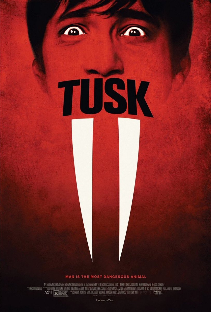 Tusk:You know what, I fuckin' love this movie, not even "ironically", the atmosphere is great, the body horror is legitimately unsettling, and Michael Parks approached this role with all the professional sincerity of a man who's been honing his craft since the 1960's.