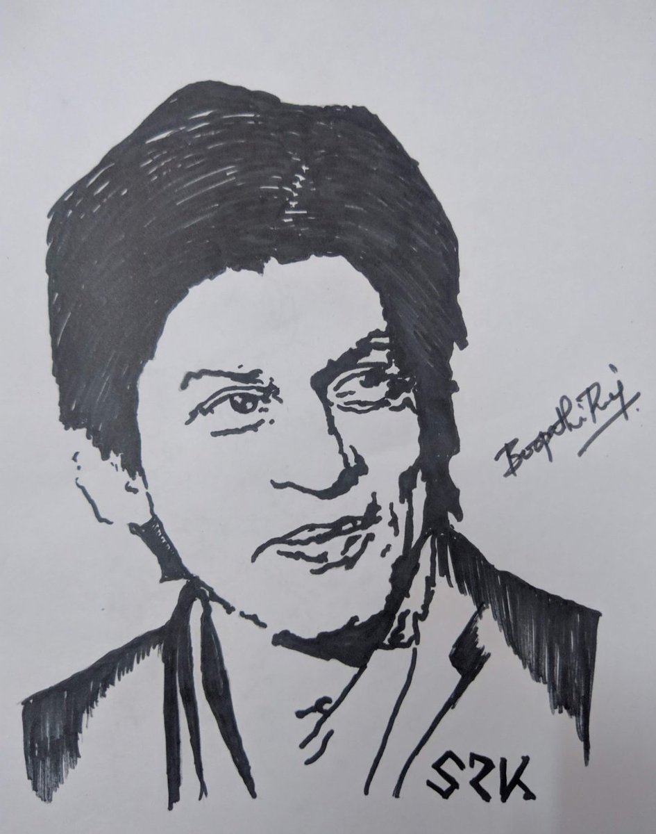 Sketched him up🙂
@iamsrk #DDLJ25 #25YearsOfDDLJ