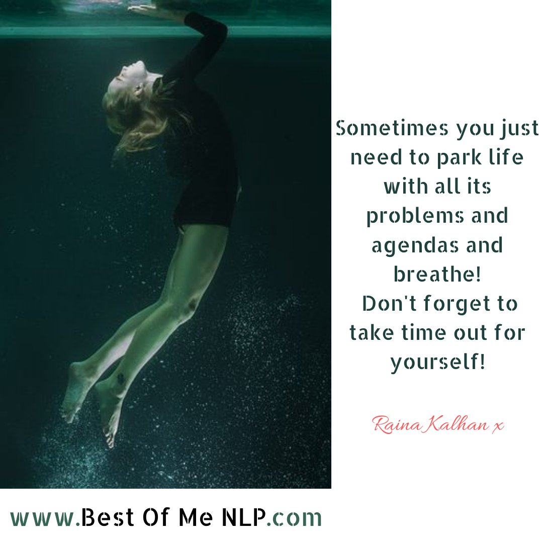 Give your self room to breathe in an already manic mad world!

#lovelife #loveyou #breathe #nlp #hypnotherapy #lifecoach
