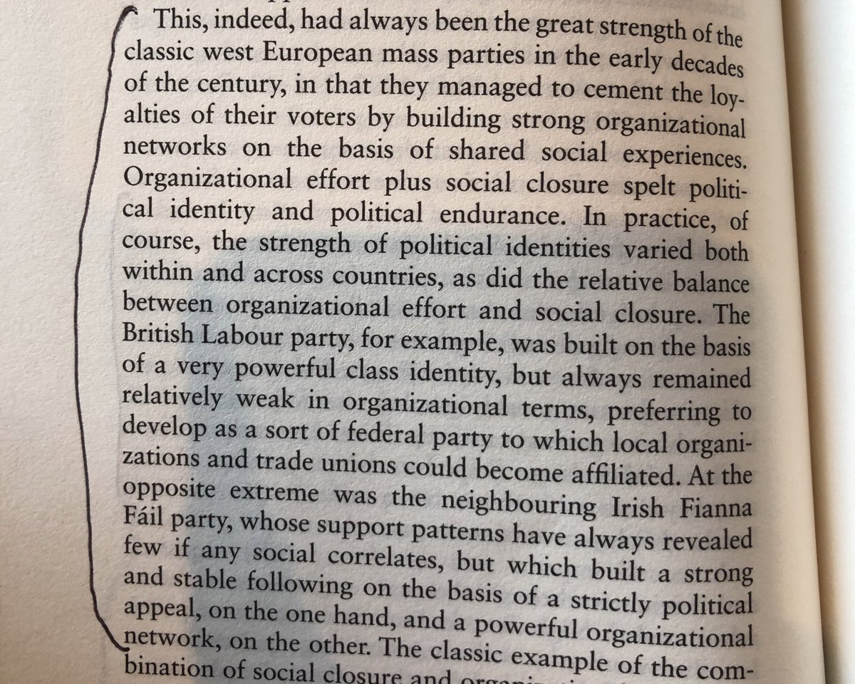 Another interesting comparison, or contrast- Fianna Fáil and the UK Labour Party as organisational opposites