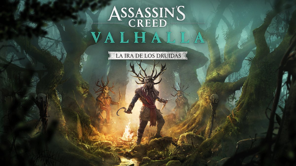 Ubisoft España on Twitter: "En primavera de 2021 lanzaremos la primera gran  expansión de #AssassinsCreedValhalla: La Ira de los Druidas. En ella  viajarás a la preciosa Irlanda para enfrentarte al Culto de