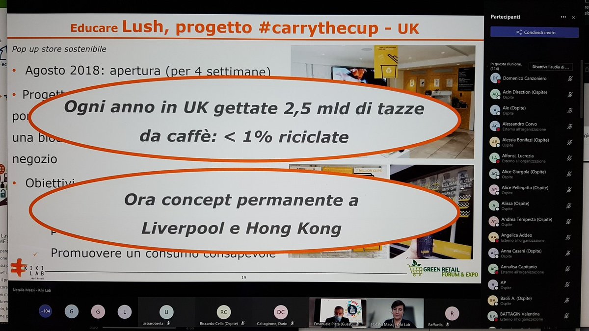 #Kikilab con Natalia Massi presenta il focus "Innovazione sostenibile nel retail ai tempi del COVID19" #grf2020 #GreenRetailForum <a href="/PLEF_org/">PLEF</a> <a href="/Accentureitalia/">Accenture Italia</a> <a href="/mitsocom/">Domenico Canzoniero</a> <a href="/GS1italy/">GS1 Italy</a> <a href="/DM_newsOnline/">DM</a>  <a href="/altaviagroup/">ALTAVIA</a>