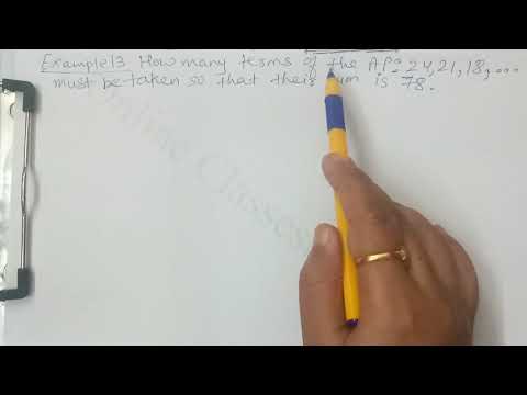 MaheshIshika's tweet image. Arithmetic Progressions || Class X | Maths | Chapter 5 | Ex-5.3 &amp;amp;amp; Examples ||  J.K. Online Classes – LECTURE : 188(Maths/Ch-5/Part-9) Mathematics NCERT #JKOnlineClasses #ArithmeticProgressions #IshikaMadam ... youtube.com/watch?v=AxK1UH…