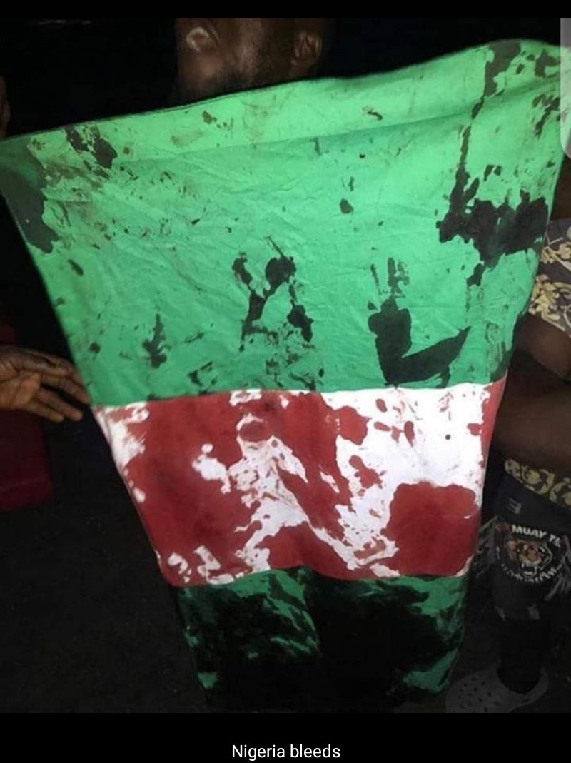 JJbauna's tweet photo. Hello @UN 
Please, at what point do you intend to intervene in the situation happening in Nigeria? 
Every life matters. Lives are being wasted in Nigeria.
The military are firing at unarmed peaceful protesters.
Come quickly to help Nigerian youths.
#EndBadGoveranceInNG https://t.co/CcS7jBPxSh