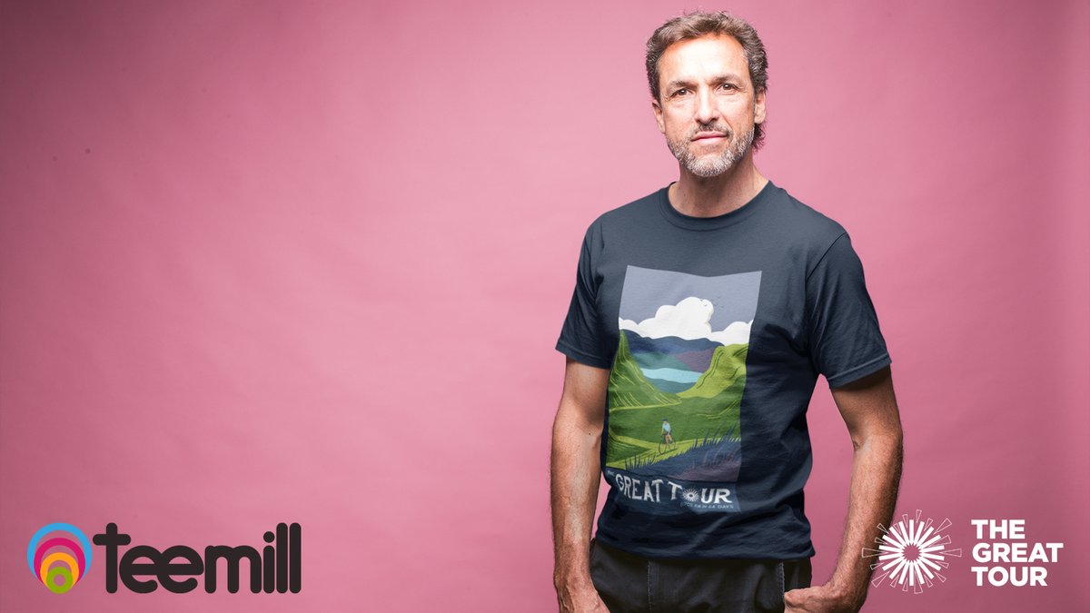 TheGreatTour's tweet photo. Thanks to @teemillstore we’ve a brand new range of Great Tour t-shirts and tops all made from certified organic cotton and available now 🛒

👉https://t.co/H9uXCjdD2h 

#TheGreatTour 🌊🚴 https://t.co/ITQS9L9g7P