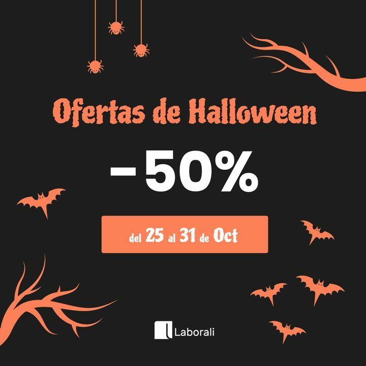 👻👻 ¡¡ Halloween ya está aquí !! 👻👻

⚫️  |  ¡Hasta un 50% de descuento en todos nuestros cursos!

Aprovecha nuestras ofertas desde el 25 al 31 de octubre 📢📢
