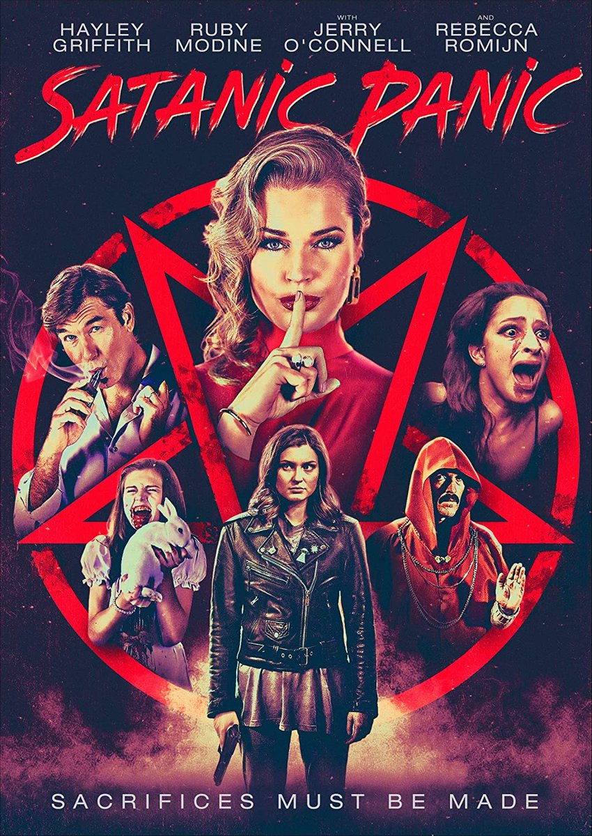 Satanic PanicCult comedy about a pizza delivery girl who accidentally wanders into a group of devil-worshippers led by Rebecca Romijn, looking for someone to sacrifice.