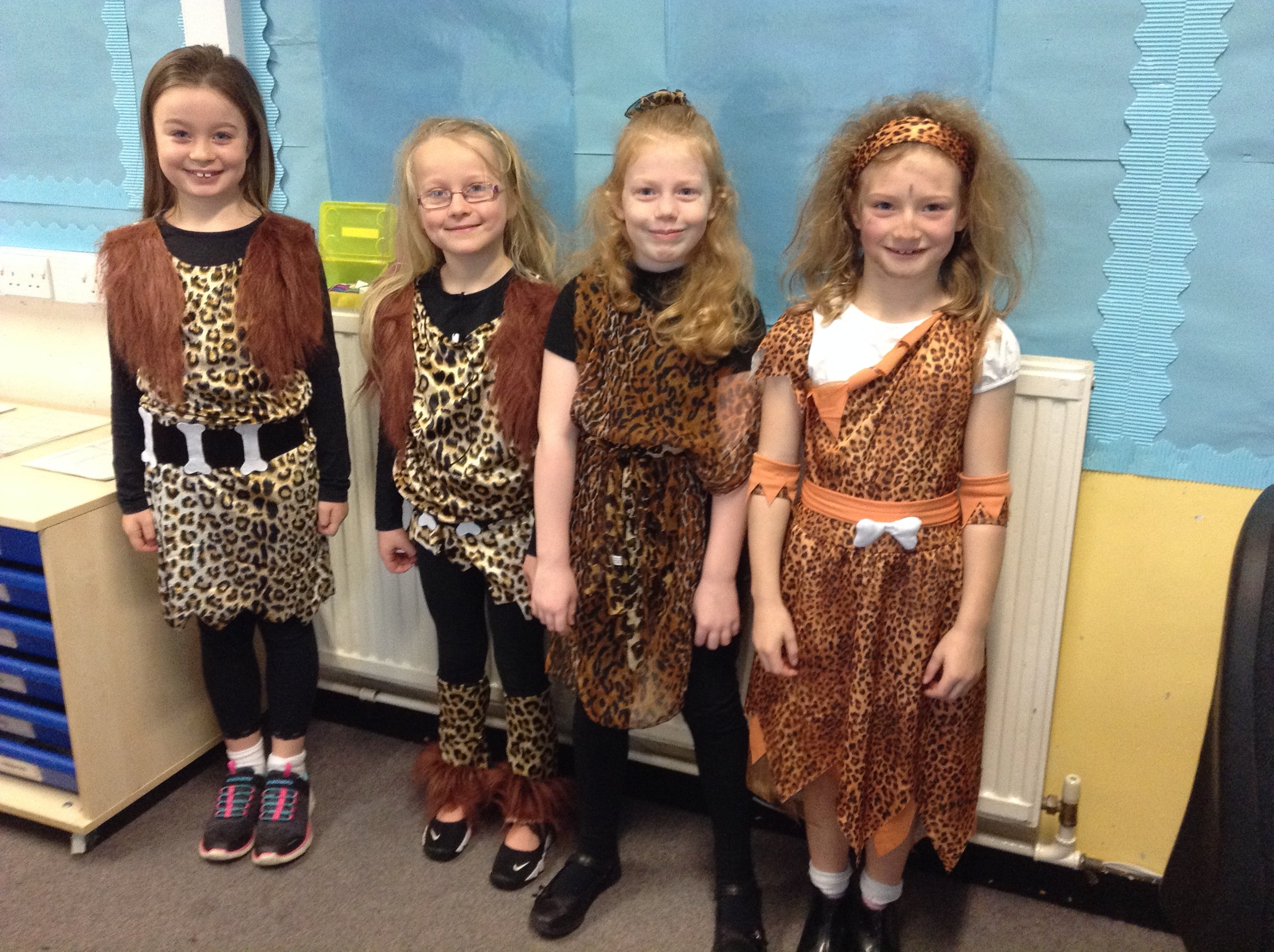 Stone age shop girls costume