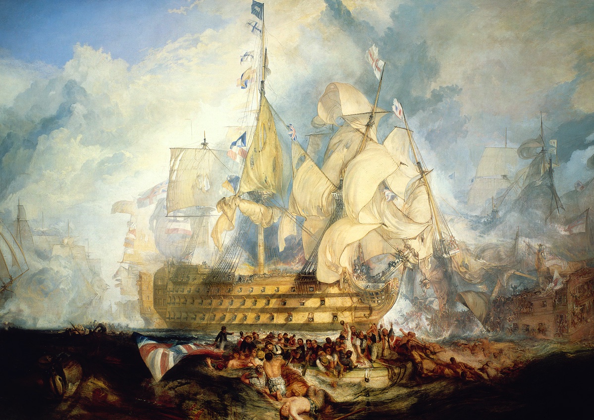 Cannons at the ready! Today we’ll be livetweeting the Battle of Trafalgar (almost) as it happened in 1805:  http://rmg.co.uk/discover/explore/trafalgar-day  #TrafalgarDay 