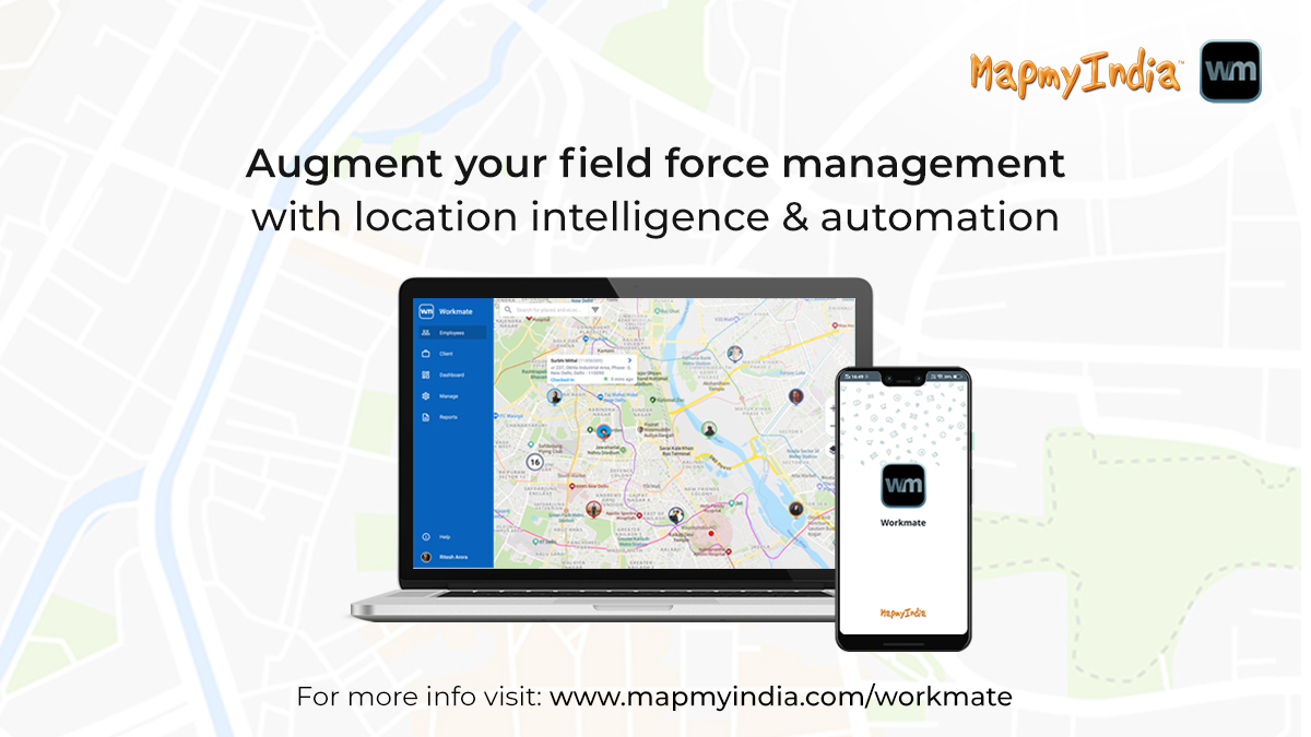 MapmyIndia's tweet image. Use MapmyIndia WorkMate, a field force management platform to streamline your sales, scale up your business, and increase productivity.
Learn more at mapmyindia.com/workmate/

#FieldSalesManagement #FieldServiceManagement #FieldForceAutomation