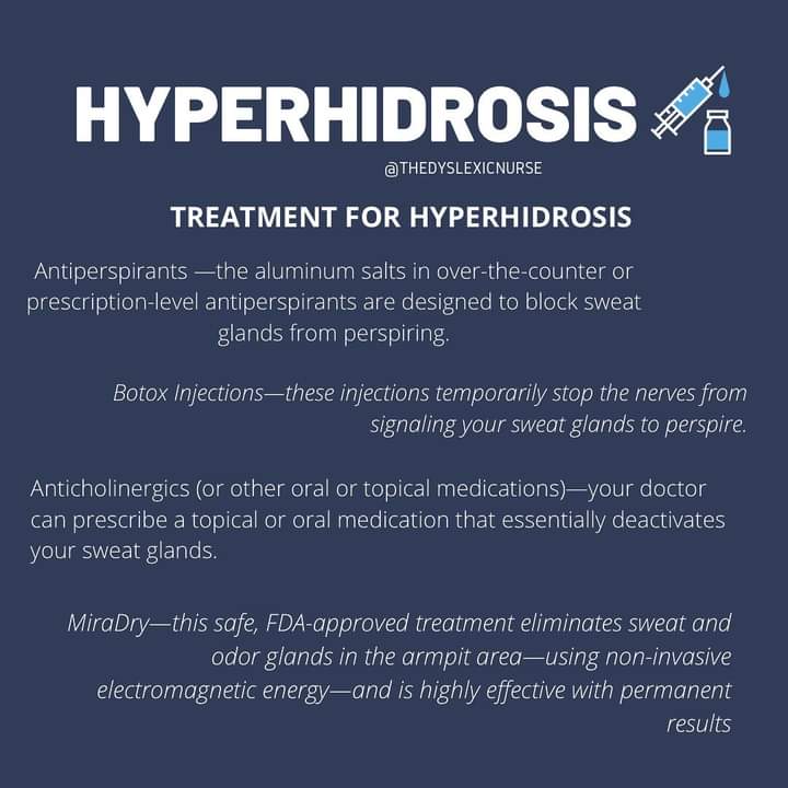 schoolnursestgh's tweet image. Have you ever heard of #hyperhydrosis?