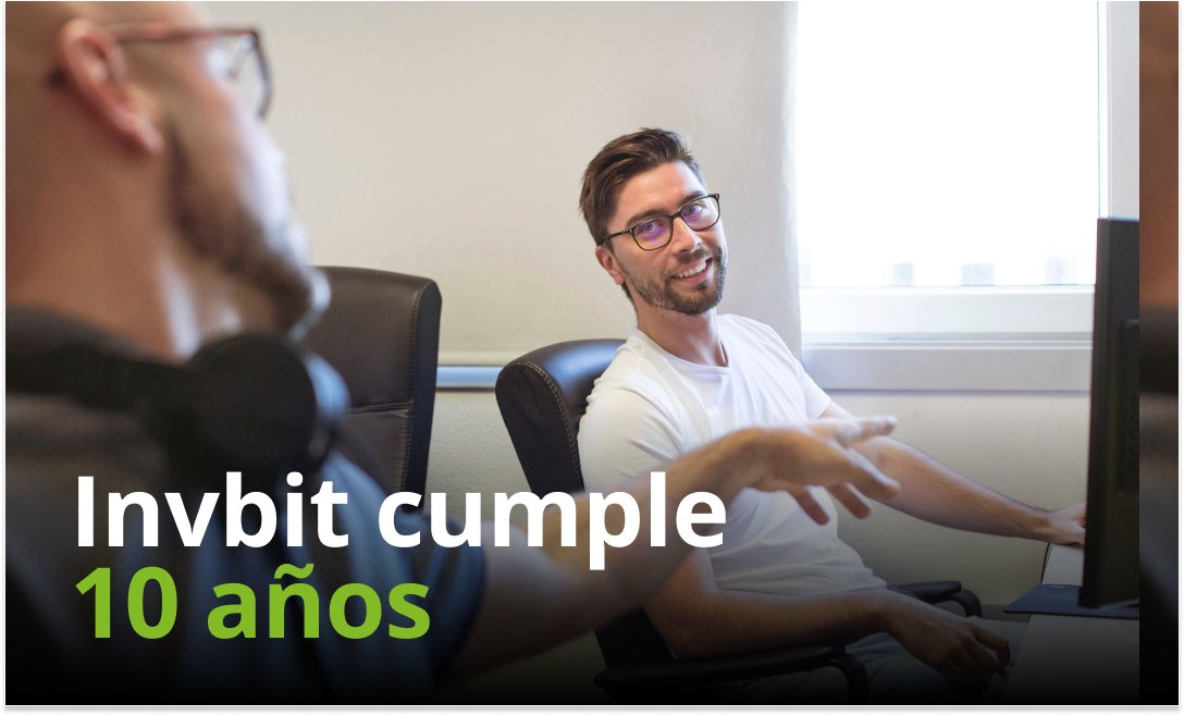 InvBit's tweet image. 🎈Hace 10 años, en octubre de 2010 nacía Invbit 🎈Desde entonces hemos proporcionado soluciones digitales a cientos de clientes de todo el mundo. 
Sin vuestra confianza no hubiese sido posible. ¡Gracias! Por otros 10 años más 👉bit.ly/3jbJTMo #invbit #aniversario #10años