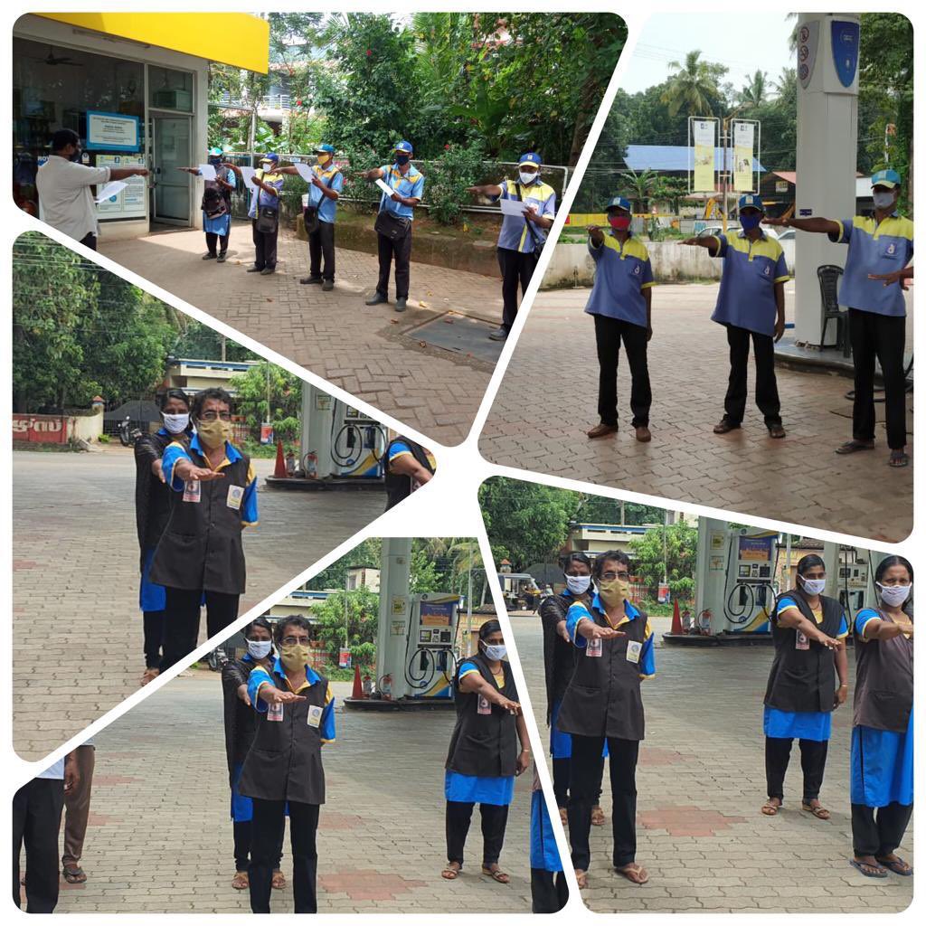 Fight against #COVID19 continues. We at Ernakulam Territory #Unite2FightCorona @BPCRetailKerala @BPCLRetail @BPCLimited @8singhi https://t.co/E4IbRlnJ5I