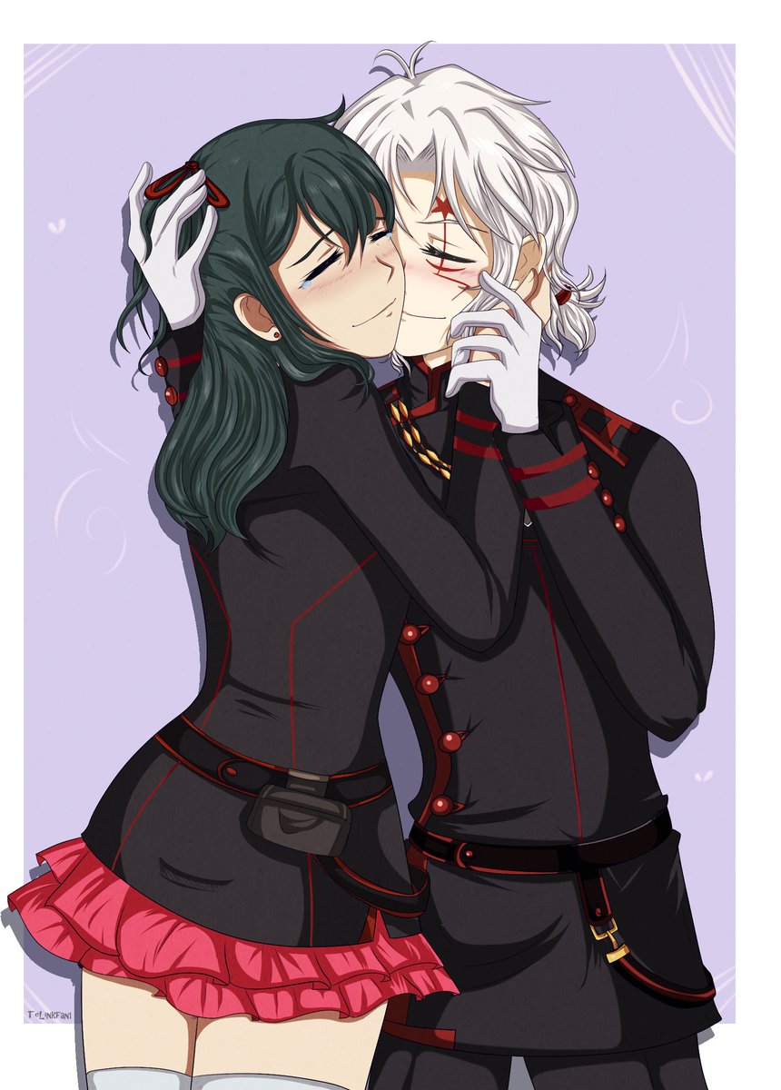 Teal on X: "Happy belated birthday to @radiant__howl and @DGraybrain ((I  didn't realize your birthdays were so close!)) I know you both love these  two, so here ya go~! I hope you