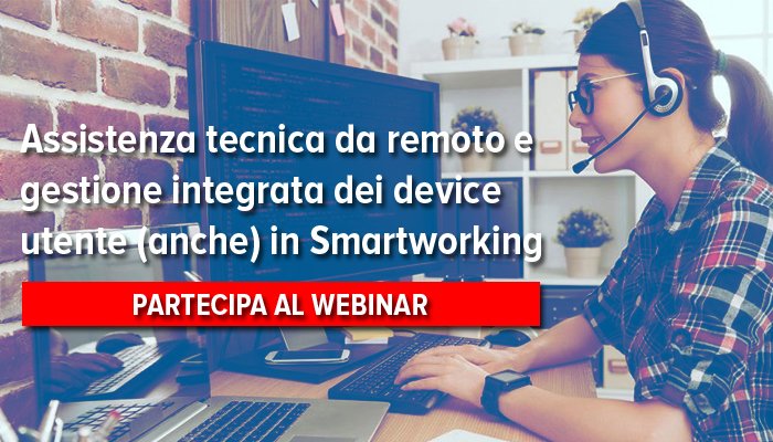 👉 @SET Group e @ManageEngine vi aspettano ⏰
‼ WEBINAR DA NON PERDERE ‼
👉 Scopri come gestire in modo integrato i #device fissi e mobili degli utenti con la possibilità di assistenza tecnica da remoto (anche) in #smartworking.
👉 https://t.co/ihPvlQrNx5
#cybersecurity https://t.co/pD7DoIam4P