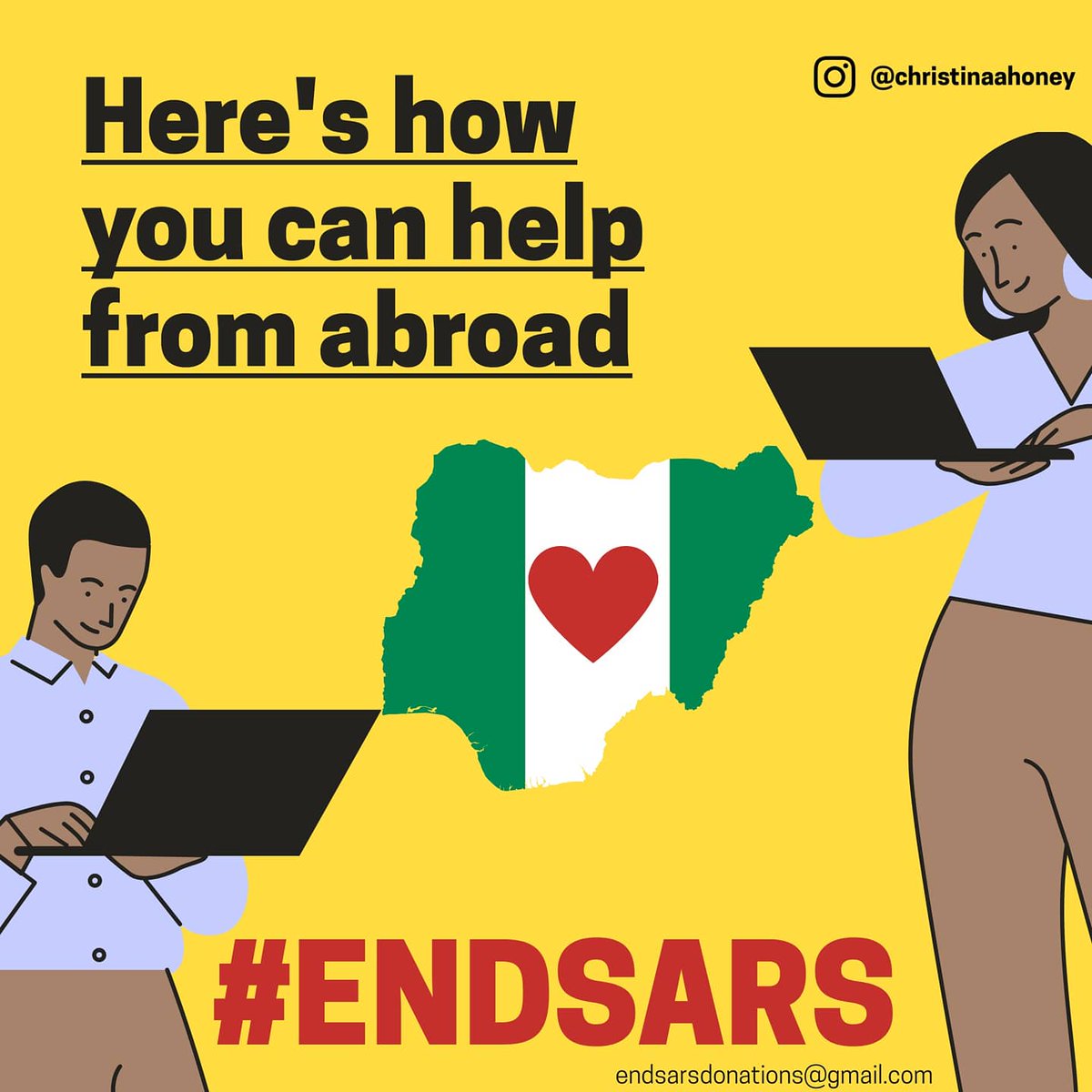 HOW TO HELP FROM ABROAD A THREAD...  #EndSARS  