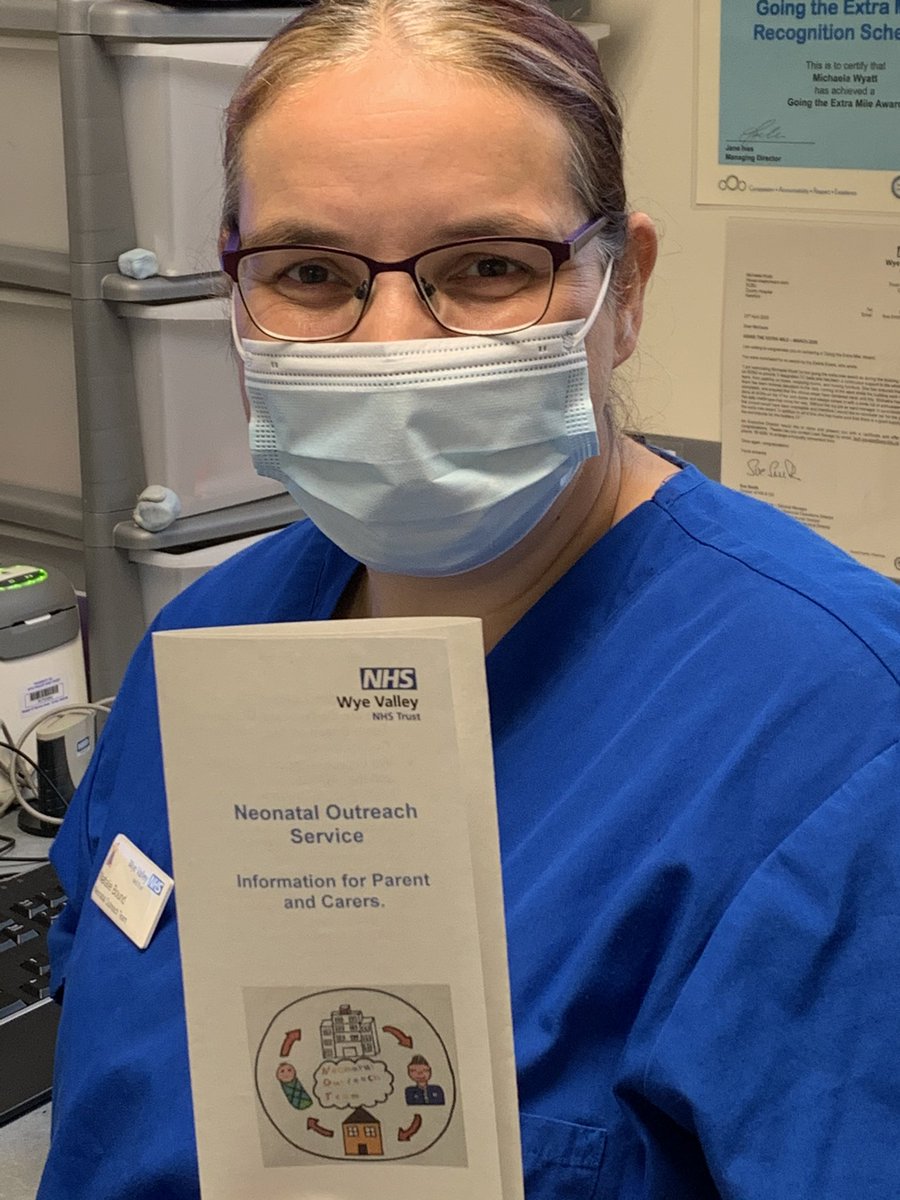 Neonatal Outreach was launched in May 2020 providing community support for pre-term babies following discharge. Natalie is one of our neonatal outreach nurses supporting families in the community @FiFibelle1231 @WyeValleyNHS #FabChange20 #StrongFoundation @cathseagrave