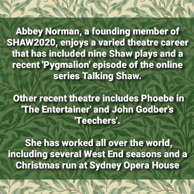 The Shaw Society - est.1941 tweet media