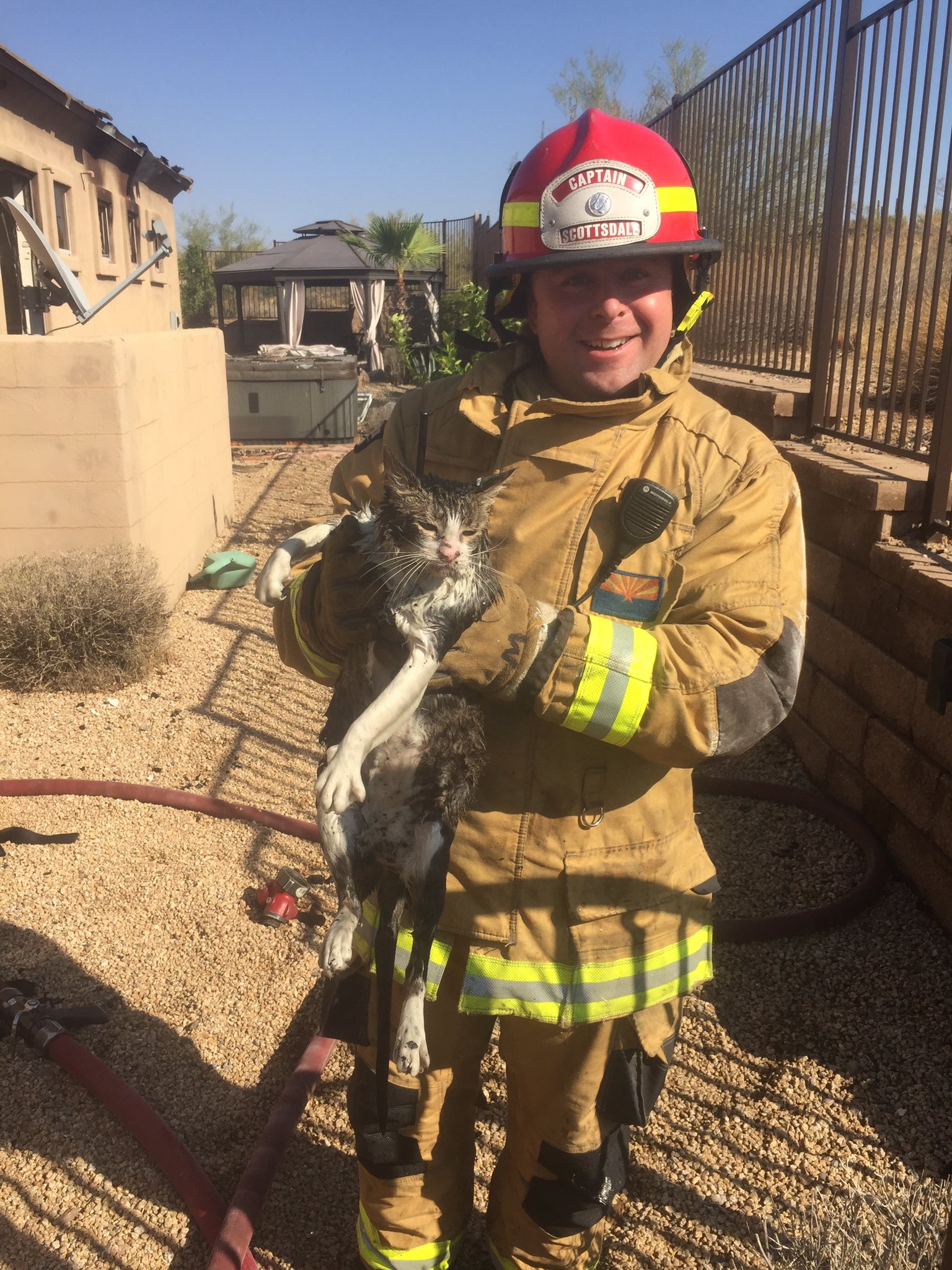 Scottsdale Fire Department on Twitter "The home was destroyed by fire
