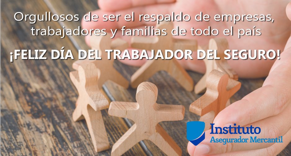 ¡Feliz día a todos los trabajadores del seguro! 

#DiaDelSeguro #seguros