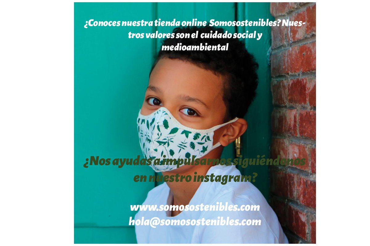 cosetelo_tu's tweet photo. Ya puedes seguir en insta las noticias sobre nuestras mascarillas sostenibles 🌲🐀🏔 

https://t.co/Chr11w1ptH

https://t.co/d3GnE9UYTh

#ecodesign #mascarillahigienica
#mascarillasostenibles #slowfashion #economiacircular
#ecomask #mascarillashomologadas https://t.co/KLlP5ZQUjG
