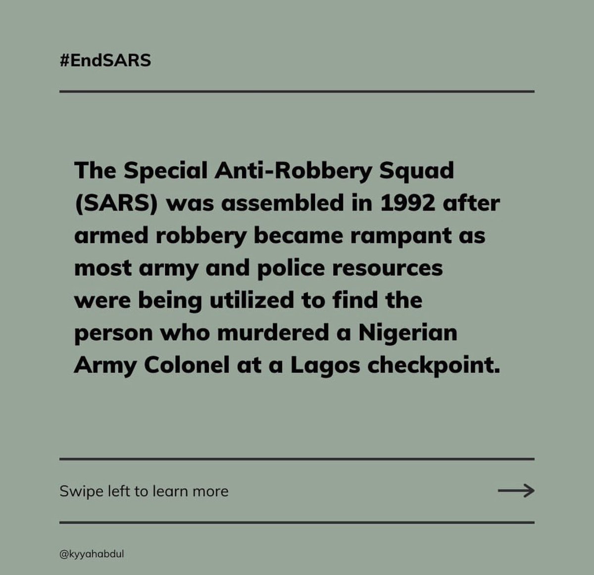 MinaWorldPeace's tweet image. Everything you need to know. #EndSars