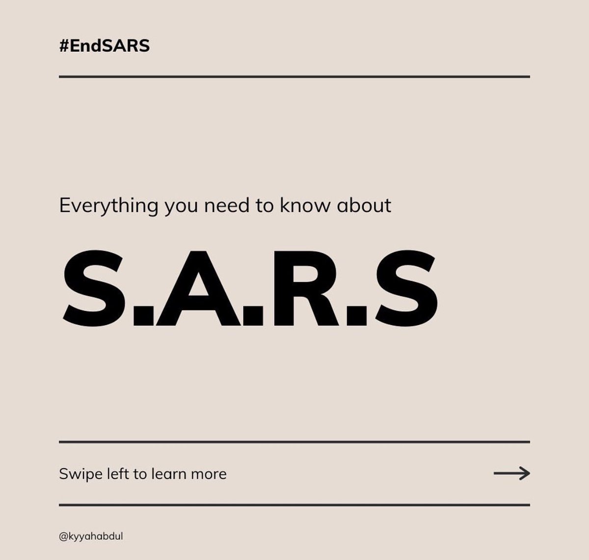 MinaWorldPeace's tweet image. Everything you need to know. #EndSars