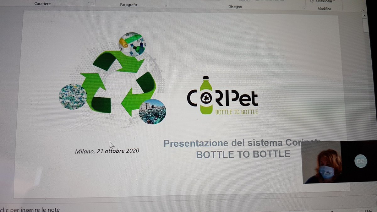 Monica Pasquarelli di <a href="/Coripet1/">Coripet</a> su #digitalizzazione e #circolarità. #grf2020 #GreenRetailForum <a href="/PLEF_org/">PLEF</a>