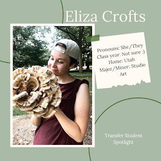 Meet Eliza Crofts (she/they). Be sure to head over to our Instagram page to learn more about Eliza. 

#transferstudentspotlight #ntsw