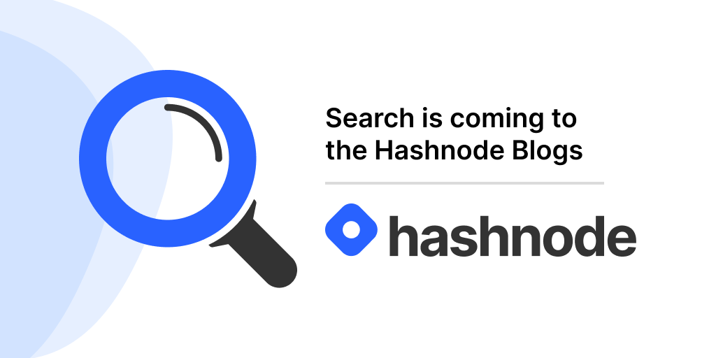 fazlerocks's tweet image. This week we are adding another powerful feature to @hashnode Blogs --- Search 🔍

Will be available to all the blogs on Hashnode this week. 🙌 

If you are still planning on starting a blog on Hashnode, NOW is a good time 👉 hashnode.com 

#HashnodeCommunity
