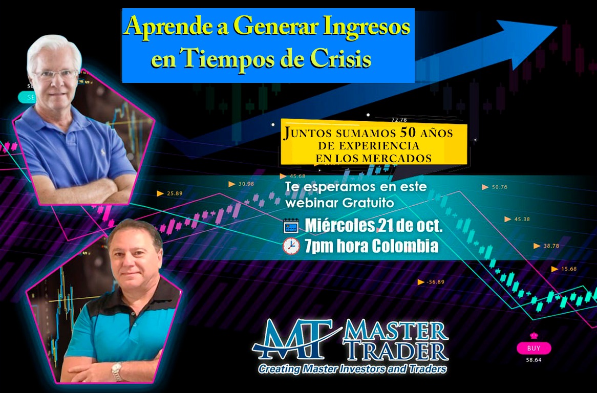 EspanolMaster's tweet photo. Aprende  Generar ingresos en tiempos de crisis #MasterTrader quiere compartir contigo herramientas de #Trading que te pueden ayudar a generar #ingresos
Te esperamos en este #webinar #Gratuito y online inscribete en el link
https://t.co/Uaqi2h8RBR
Hoy https://t.co/bIfQAP1Qjl