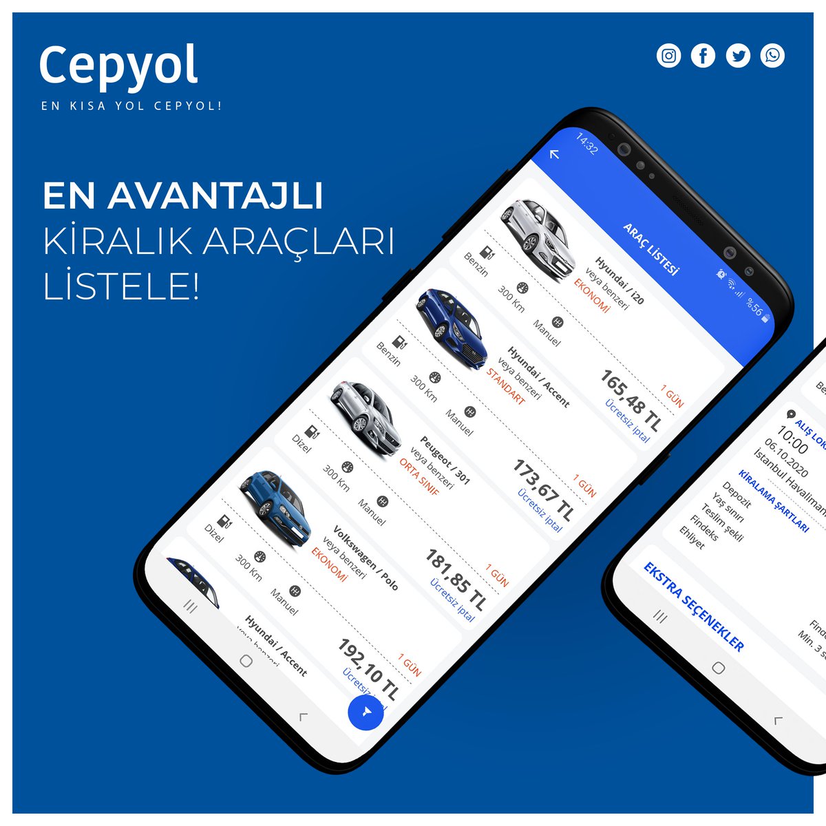cepyol's tweet photo. Beklenen Ara�� Kiralama Hizmeti Geri Geldi!

150'den fazla kiralık araç firması arasından en avantajlısını seç, karşılaştır kolayca kirala!

En İyi Mobil Uygulama Ödüllü #Cepyol
https://t.co/ZPHW4y4yBg

App Store ve Google Play'den HEMEN İNDİR!

#cepyol #araçkiralama https://t.co/yvxq3EWPUG