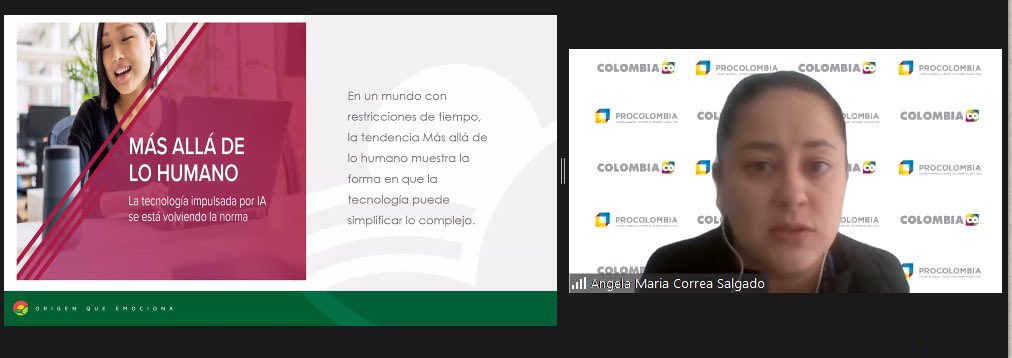 LoreCastroD's tweet photo. @PROCOLOMBIACO 148 personas, entre empresarios, estudiantes y emprendedores están aprendiendo “Cómo ser un líder con visión internacional” que les permitirá mejorar sus procesos en #FuturExpo #santamarta #Virtual https://t.co/6eIo9dHP6V