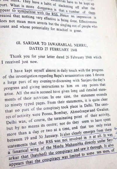 He was released on one condition, an undertaking to never participate in political activities. But if we examine his activities, post his release, closely, the Brits never really stopped him. Why? Because, in him, they'd found an able ally to counter the Congress & Gandhi ji.+