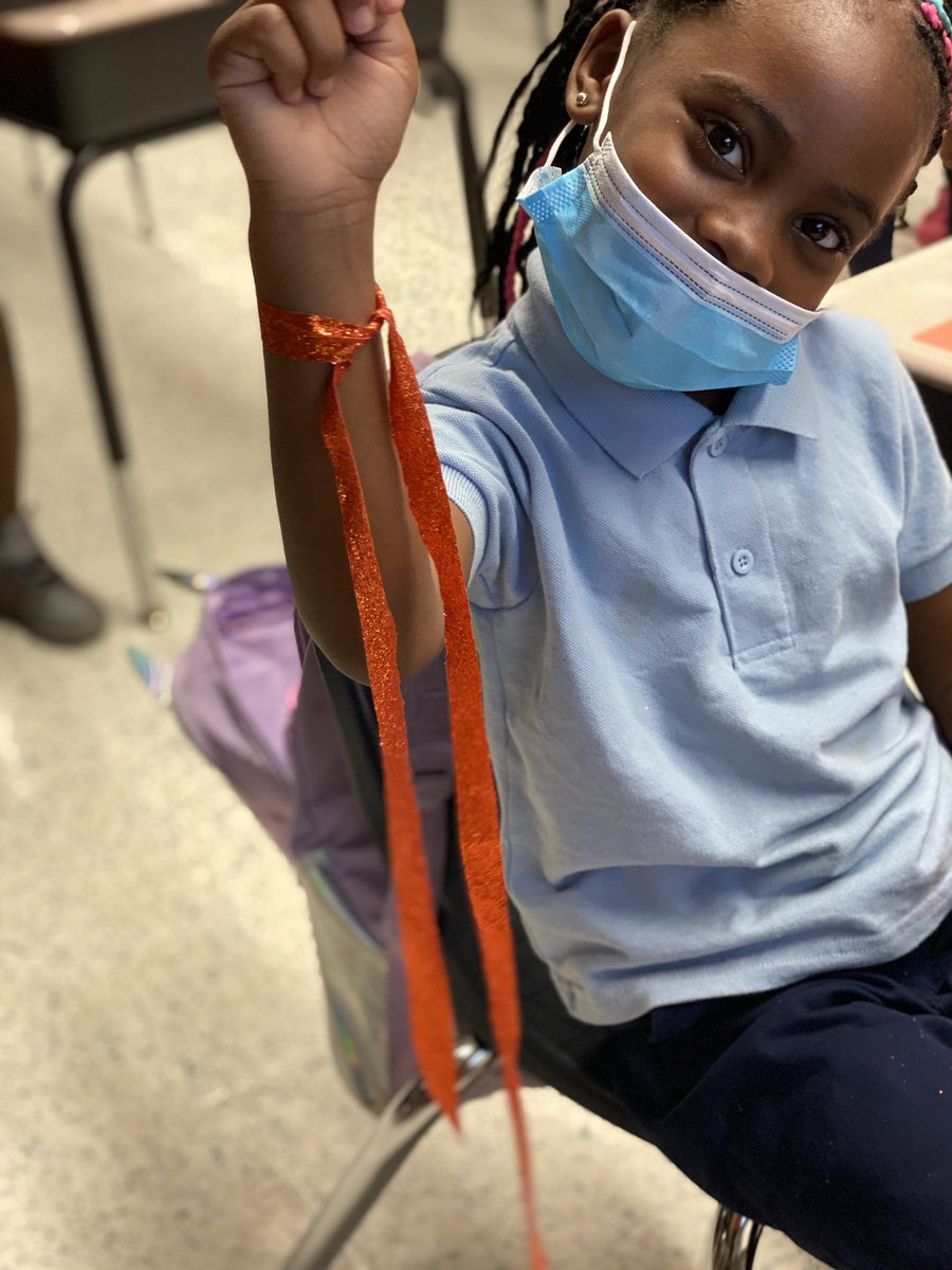 We are signing our Kids Against Bullying pledges and making a Unity Chain at MLK! #BullyingPreventionMonth