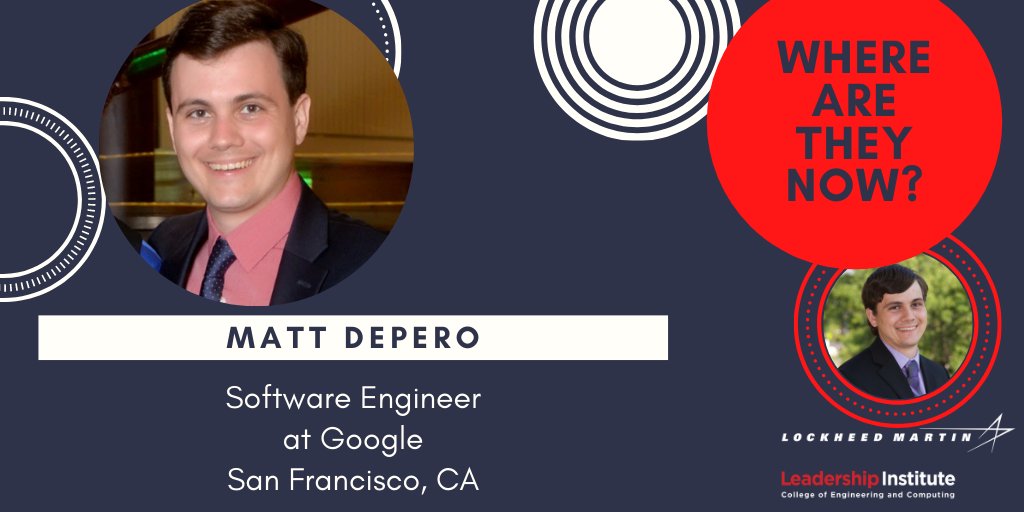 Where Are They Now is a social media series that highlights our alumni. Today we talk with Matt DePero who is a software engineer at Google in the San Francisco Bay area.  bit.ly/MuLdrshipMattD…
 <a href="/LeaderLouise/">Louise Morman</a> <a href="/sukumaran/">Sooraj Sukumaran</a> #changeminded #leadership