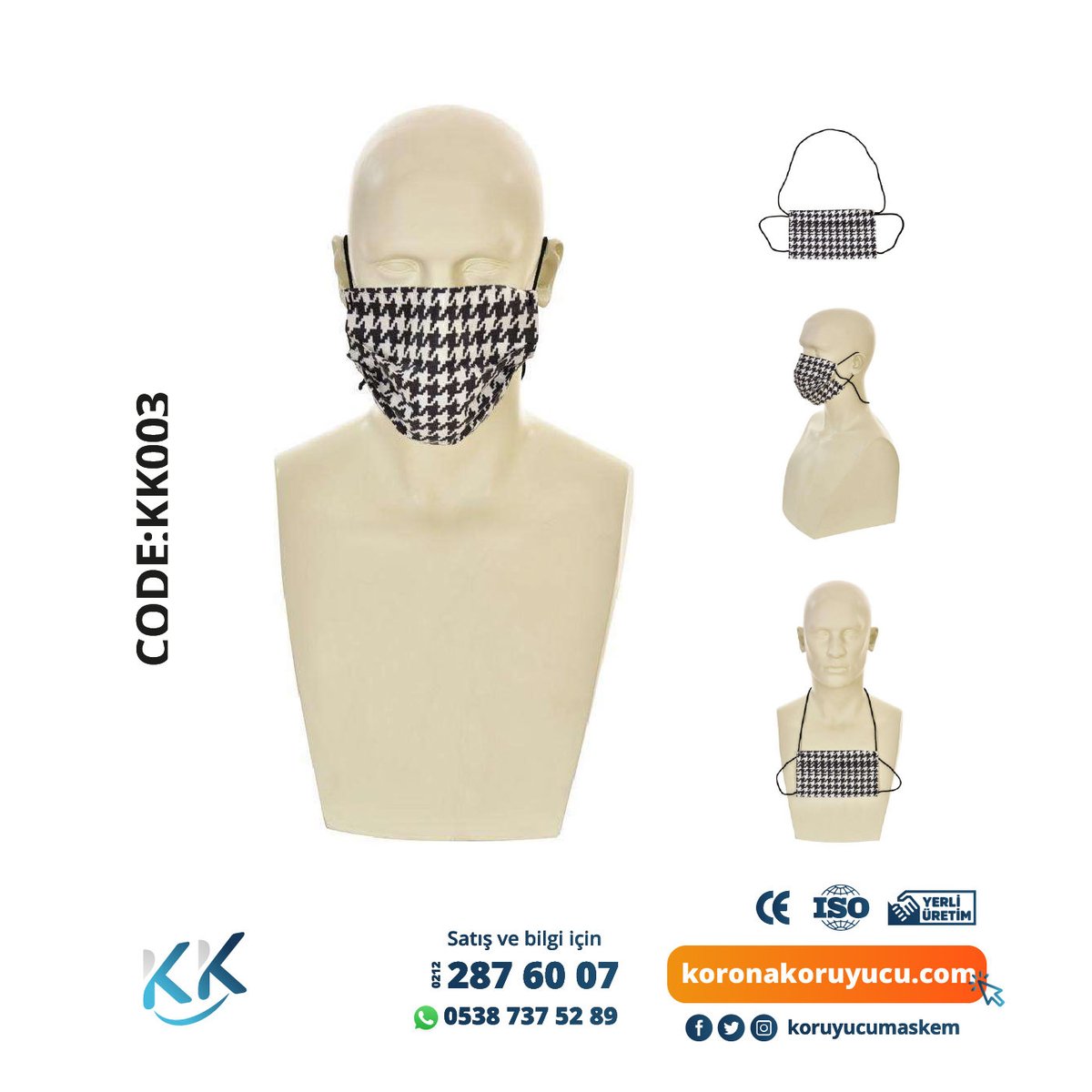 Satış ve Bilgi için; 📱 0538 737 52 89 ☎️ 0212 287 60 07 🔍 koronakoruyucu.com #koruyucumaskem #maske #yıkanabilirmaske #mask #washablemask #corona #covid19 #metalklipslimaske #desenlimaske #filtrelimaske #renklimaske #istanbulmaskesatışı #maskesatışı