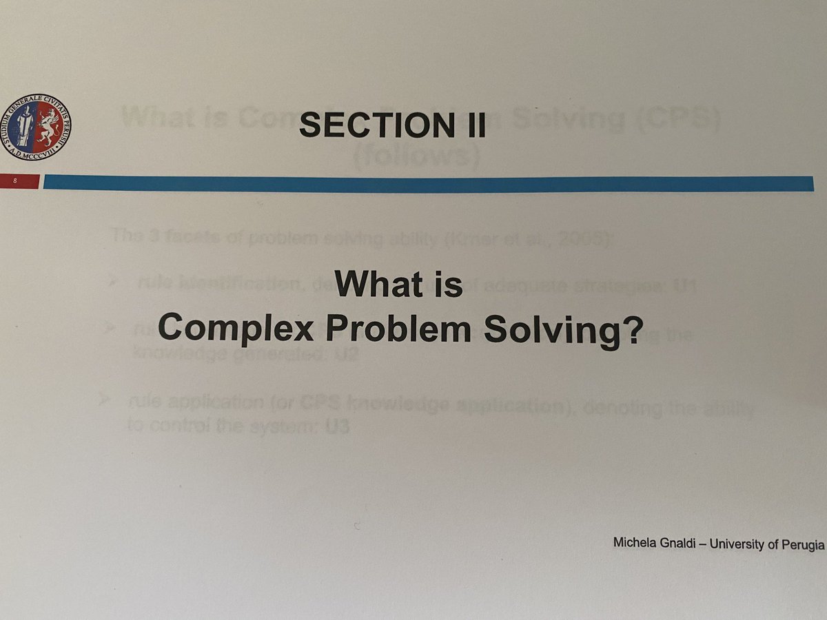 Pat_Falzetti's tweet image. In diretta ora su YouTube Michela Gnaldi youtube.com/watch?v=_EaNFb… #research #complexproblemsolving #CPS #INVALSI